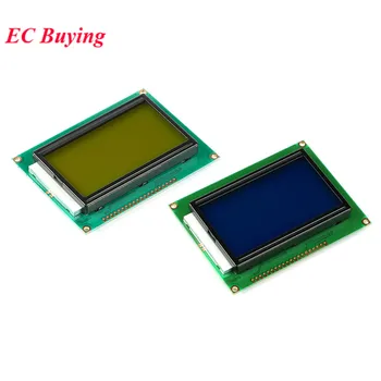 12864 LCD дисплей Модул на Дисплея 5 LCD-Дисплей Led Дисплей Дъска Жълт Зелен Син Екран с Подсветка ST7920 Паралелен Порт 128*64 128X64