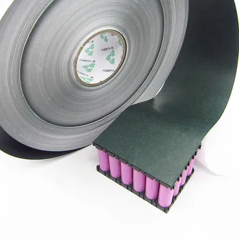 18650 литиево-йонна батерия 120 мм широчина гуммированной хартия ечемик зелената обвивка на хартия самозалепваща самозалепваща уплътнение с дебелина 0,2 мм