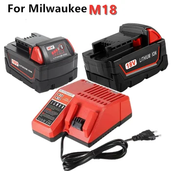 18V 12800 mAh ерзац head für Milwaukee M18 X Lithium-Batterie 48-11-1860 48-11-1850 48-11-1840 48-11-1820 Akkus