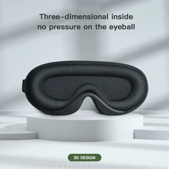 3D Маска за Сън, Голяма Стая за Eyeslash Превръзка на Очите, Сенки за очи на Маска за Сън Маска за Коригиране на Очите Сънотворен Препарат Блокира Светлината Slaapmasker