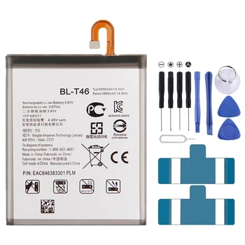 BL-T46 5000 mah За LG V60 ThinQ 5 г Литиево-Полимерна Батерия Подмяна на