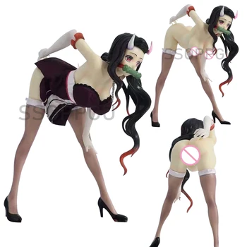 Demon Slayer Kimetsu No Yaiba Фигурка Камадо Незуко Канроджи Мицури Аниме GK PVC Фигурки, Играчки За Възрастни са подбрани Модел на Кукла