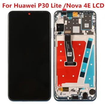LCD дисплей За Huawei P30 Lite 4 GB, 6 GB MAR-LX1A LX1M LX2 L21A L01A LCD дисплей с тъчскрийн За Huawei Nova 4e Подмяна на LCD дисплея