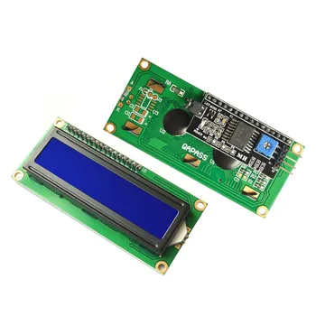 LCD1602 LCD Модул Син Екран IIC/I2C Интерфейс Знаков Дисплей Модул Lcd 1602 I2c за Дисплея на Arduino
