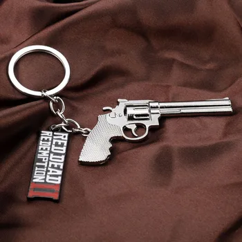 Red Dead Redemption 2, Ключодържател Rockstar Игри Висулка Метални бижута подарък Чанта, Ключодържател, Ключодържател Подарък Ключодържатели Ключодържател Llaveros