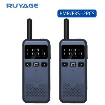 Ruyage Q3 Преносима Радиостанция 2 броя Мобилен Телефон Двустранно Радио UHF Предавател за Безжично Устройство за Връзка, Мини Радио