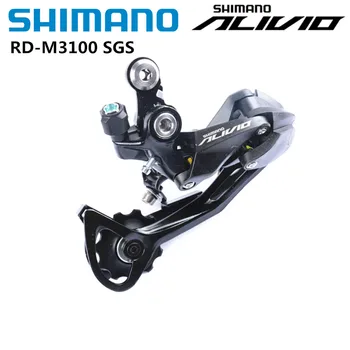 Shimano ALIVIO M3100 Заден превключвател ALTUS m2000 и spv M370 Acera T3000 9 Способи за Велосипеди Заден превключвател на МТБ Планински Велосипед С Дълга Клетка
