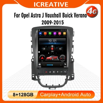 За Opel Astra J Vauxhall Buick Verano 2009-2015 Android 4G Carplay 2 Din Радио Tesla GPS Навигация Мултимедиен Плеър BT