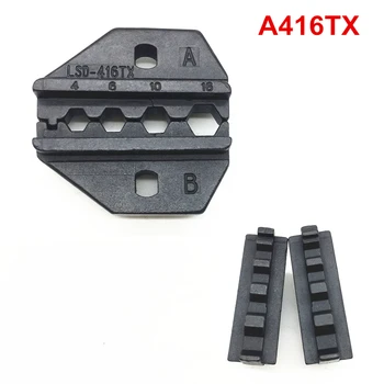 Набор от обжимных печати A416TX обжимные гъба за неизолированных кабелни конектори 12-6AWG 4-16мм2
