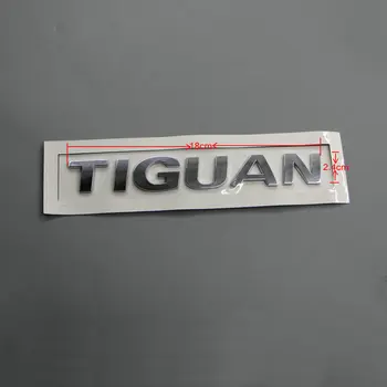 Нанесете върху багажника на tiguan стикер с азбука TIGUAN alphabet ABS гальванический логото на колата стикер на колата 5ND 853 687