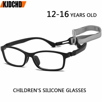 Нови Детски Силиконови Очила в Рамки TR90, Очила По Рецепта, Гъвкави Детски Оптични Очила, Използвани За деца на 12-16 години
