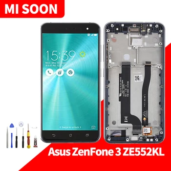 Оригинален За Asus ZenFone 3 ZE552KL LCD дисплей С Сензорен екран Дигитайзер възли За ZenFone 3 ZE552KL LCD екран