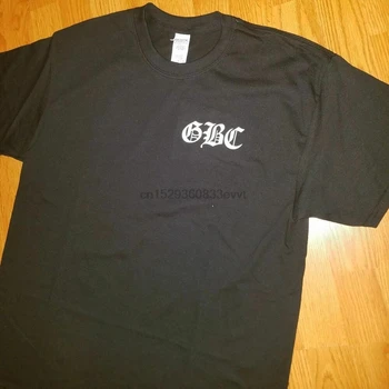 Реколта тениска с логото на GBC Gothboiclique и фабрика печат lil пийп