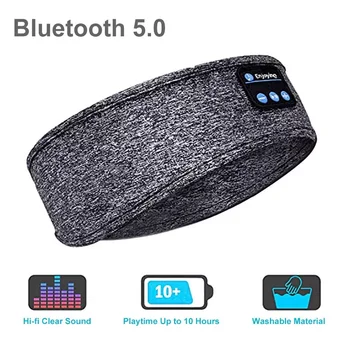 Спящи Bluetooth Слушалки Спортна Превръзка На Главата Маска За Сън Слушалки За Бягане/Йога Спортна Музикални Слушалки За Сън