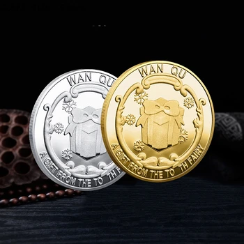 Феята На Зъбките Златна Възпоменателна Монета Креативни Детски Подаръци За Смяна На Зъбите Физическа Метална Монета Крипто Възпоменателна Монета